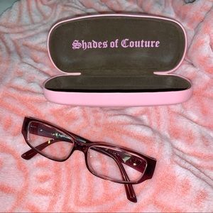 Juicy Couture Drama Queen Rose Glasses